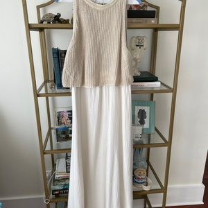Anthropologie maxi dress